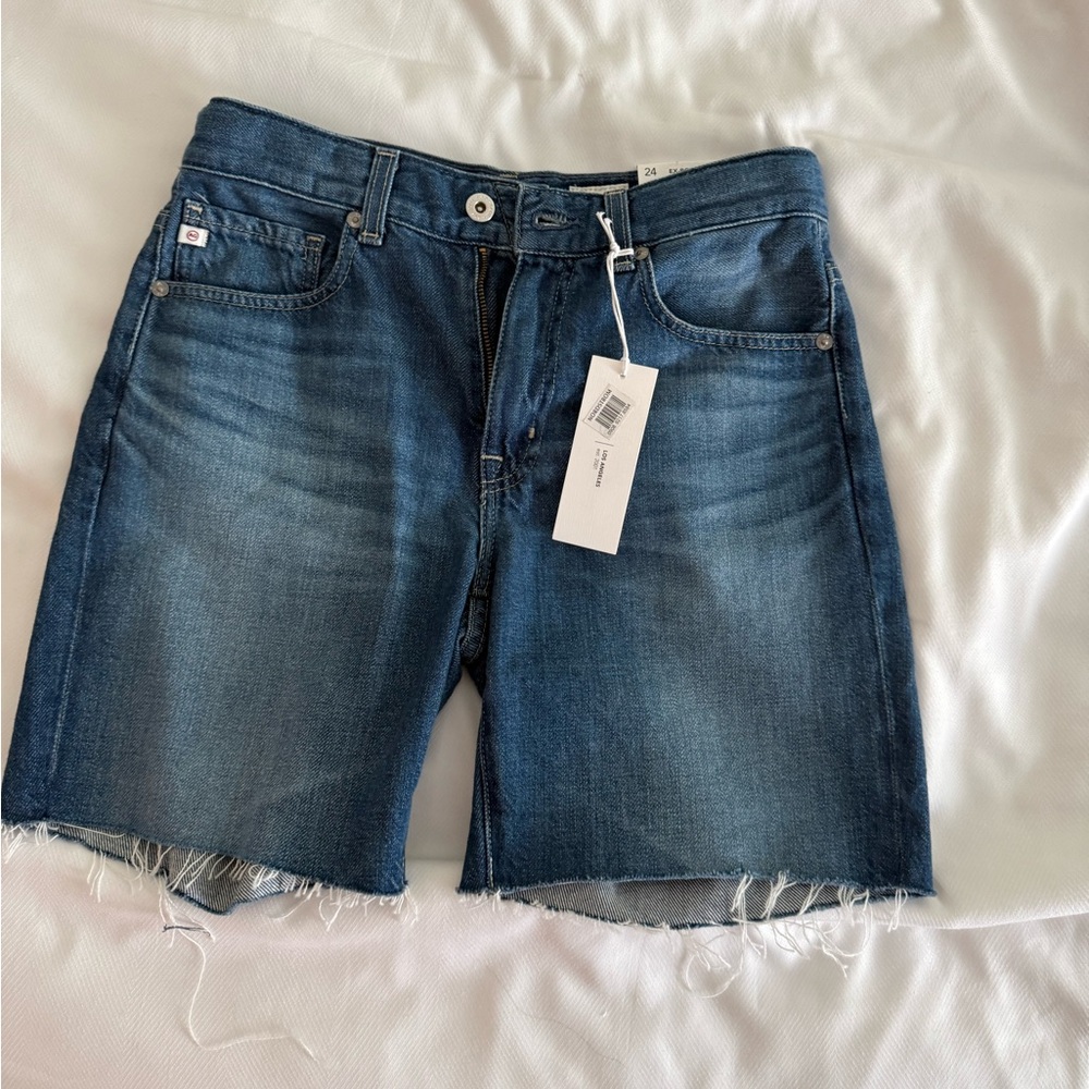 NWT AG ex boyfriend bermuda shorts